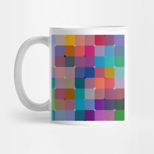 Colorful squares Mug